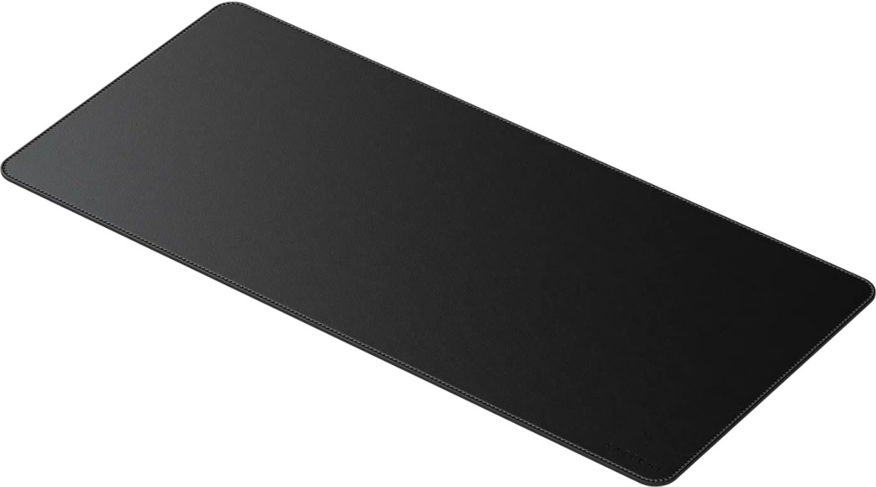 Satechi Vegan Leather Premium Desk Mat Black